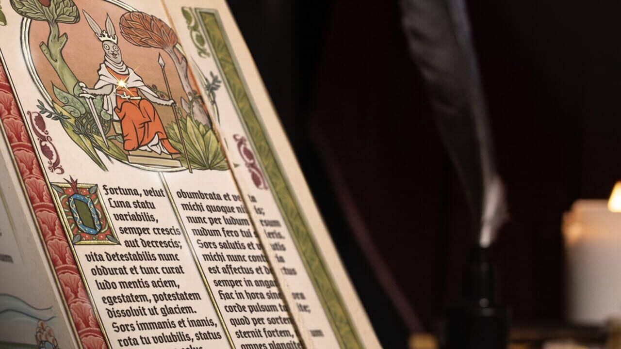 Scriptorium: Master of Manuscripts key art