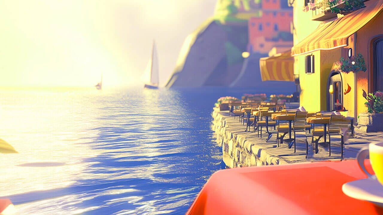 Vacation Cafe Simulator key art