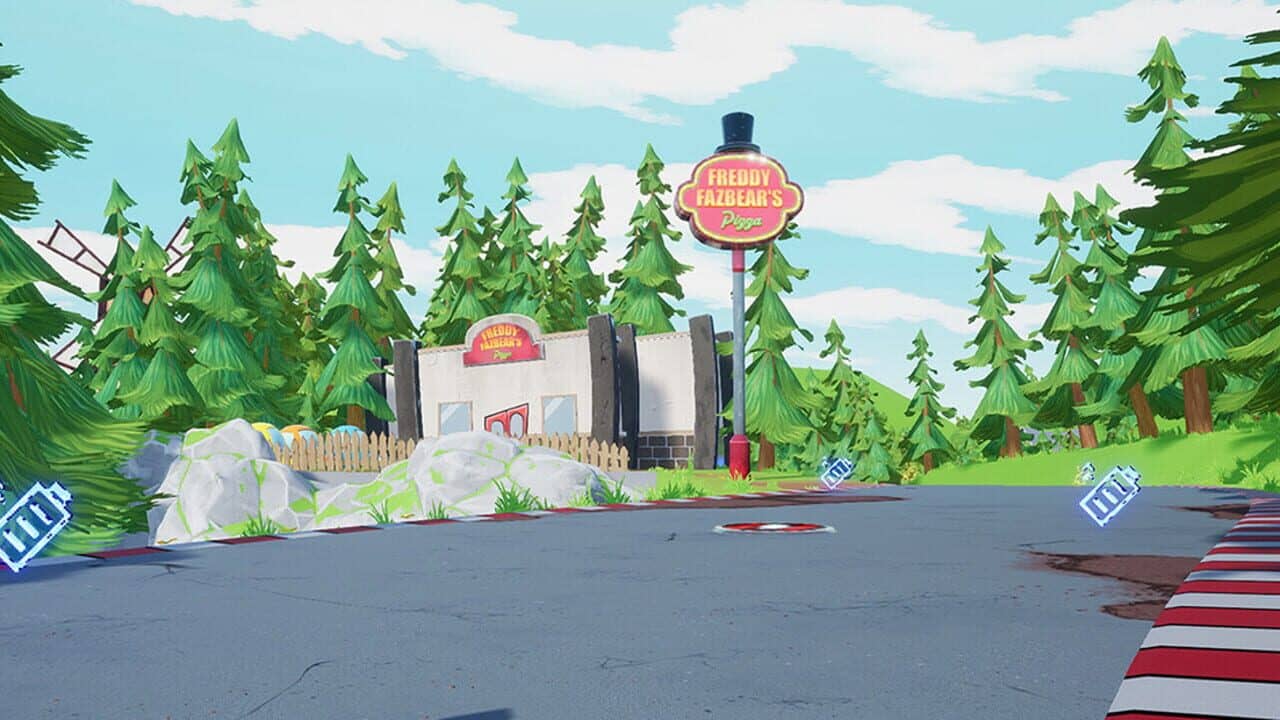 Five Laps at Freddy's key art