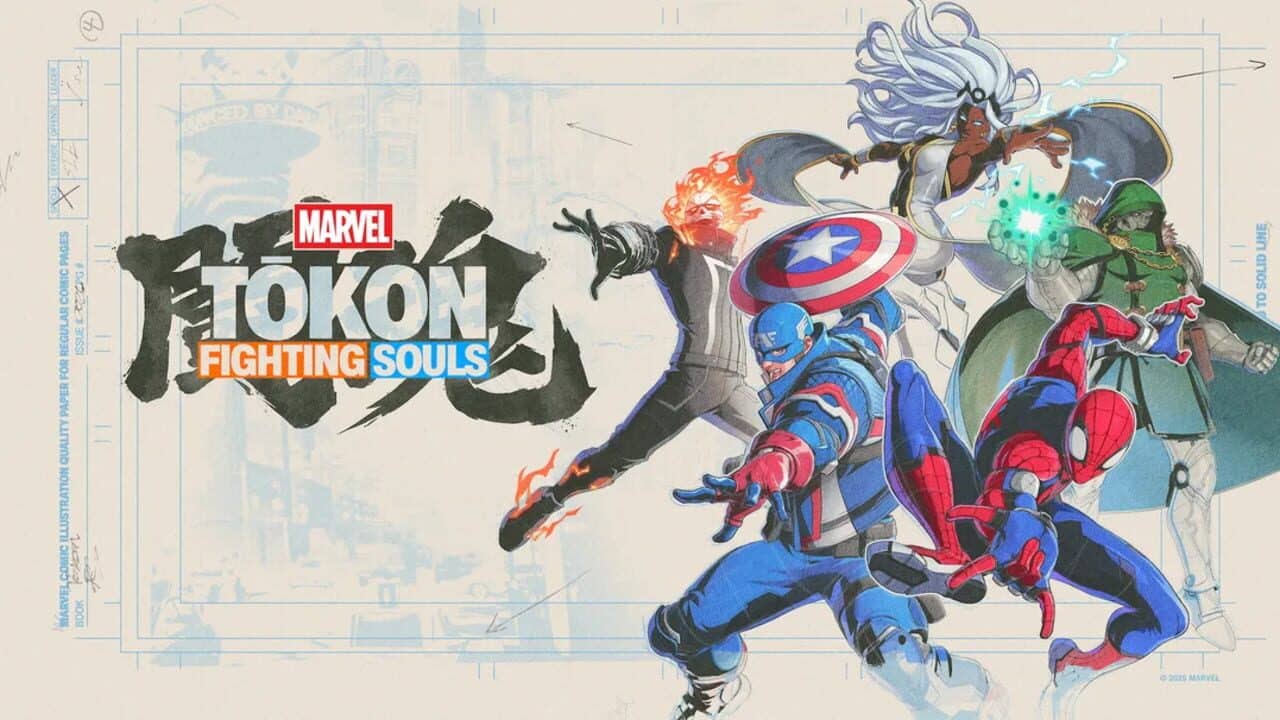 Marvel Tokon: Fighting Souls key art