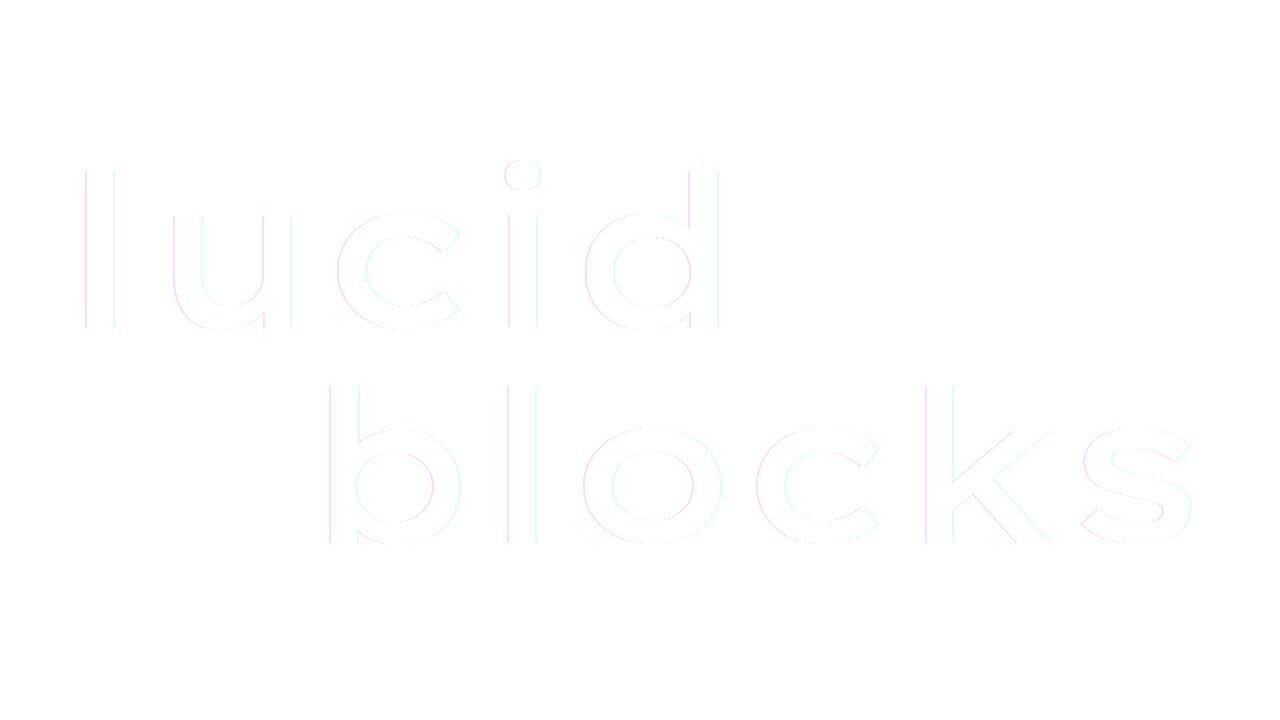 Lucid Blocks key art