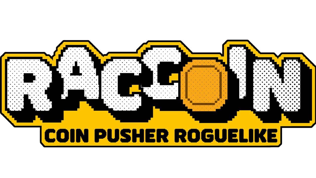 Raccoin: Coin Pusher Roguelike key art