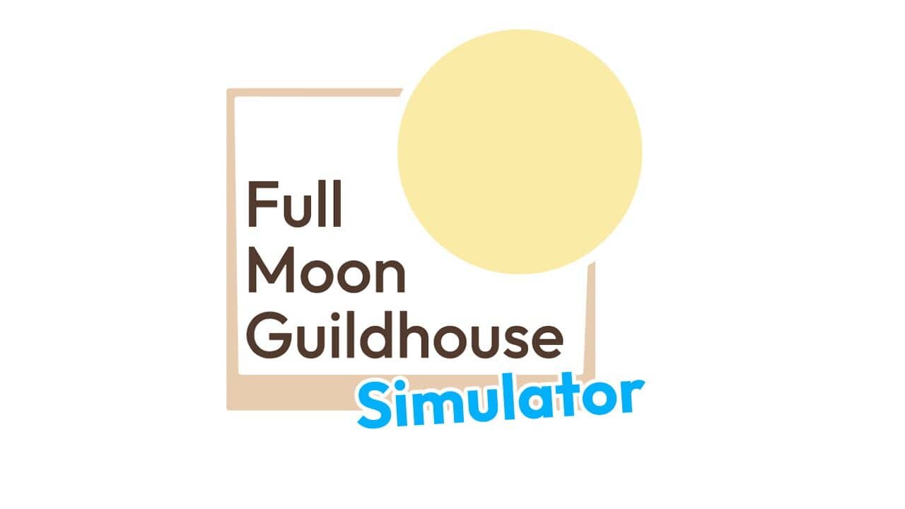 Full Moon Guildhouse Simulator key art