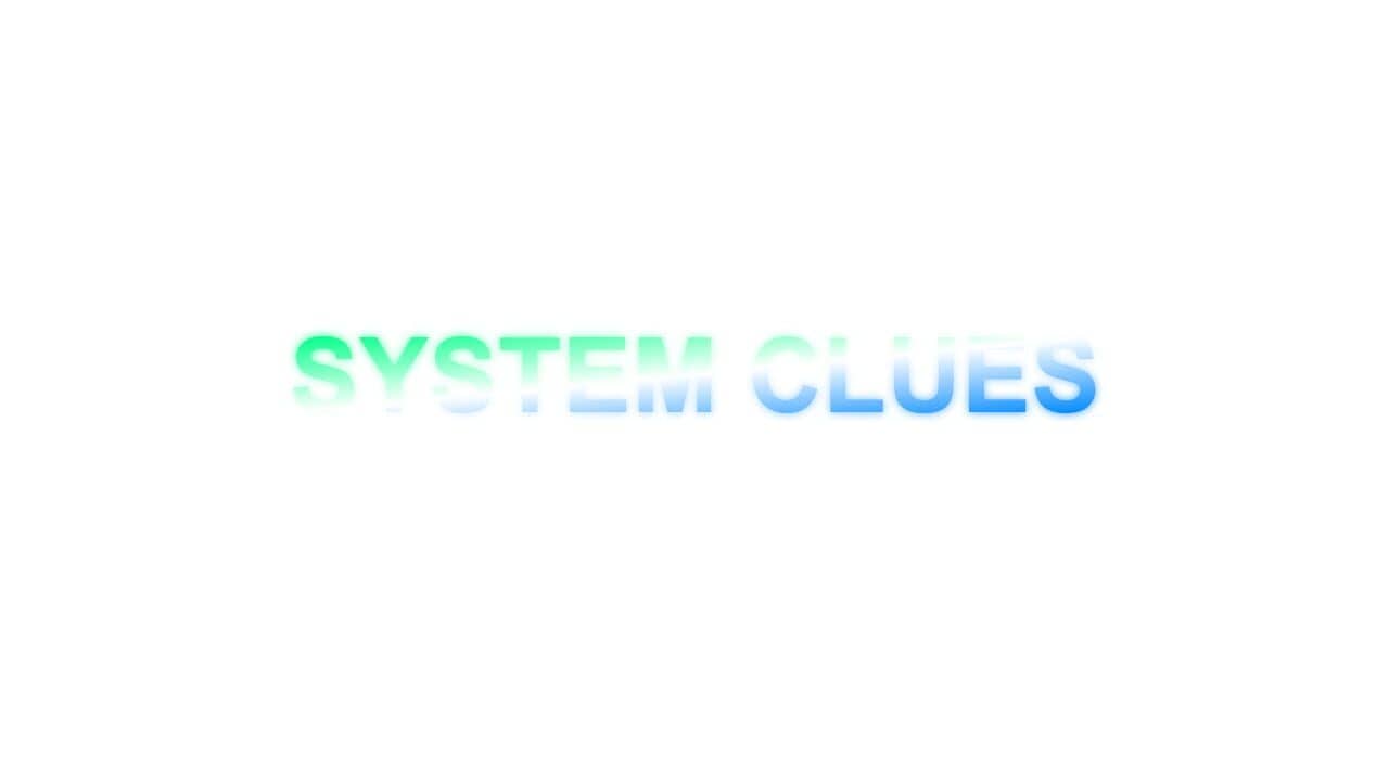 System Clues key art