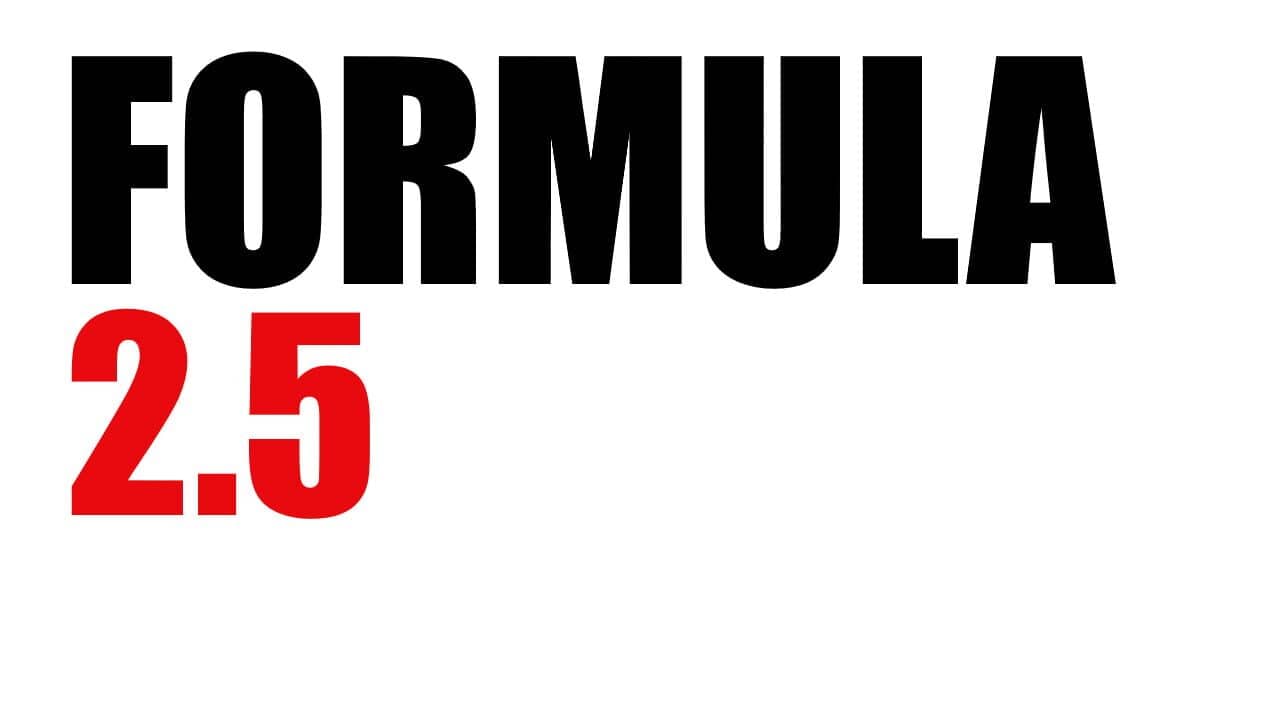Formula 2.5 key art