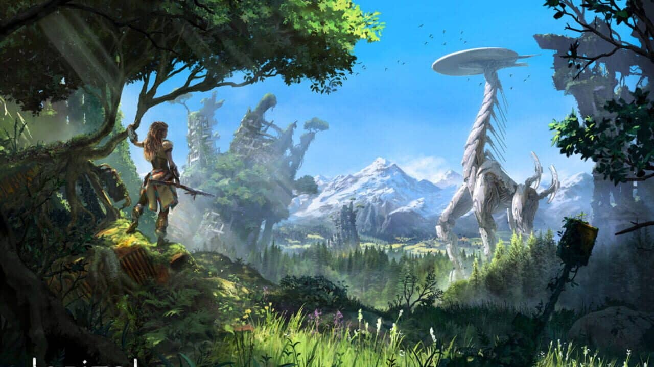 Horizon Zero Dawn key art