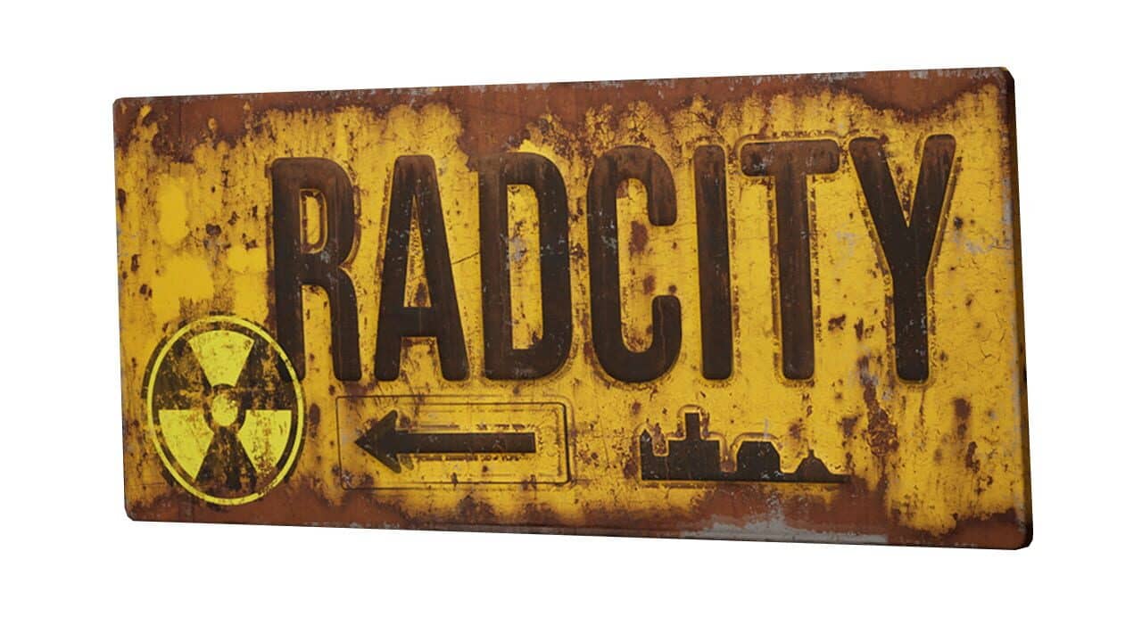 RadCity: a post-apocalyptic adventure key art