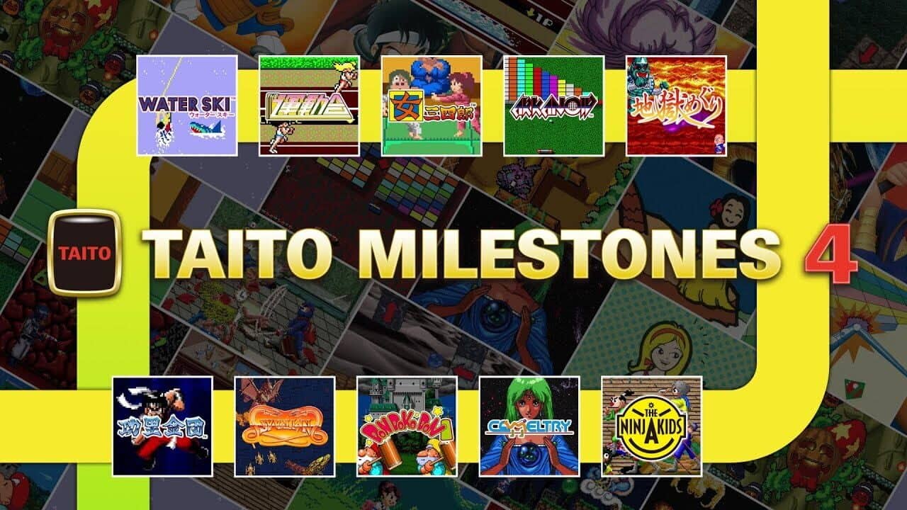 Taito Milestones 4 key art