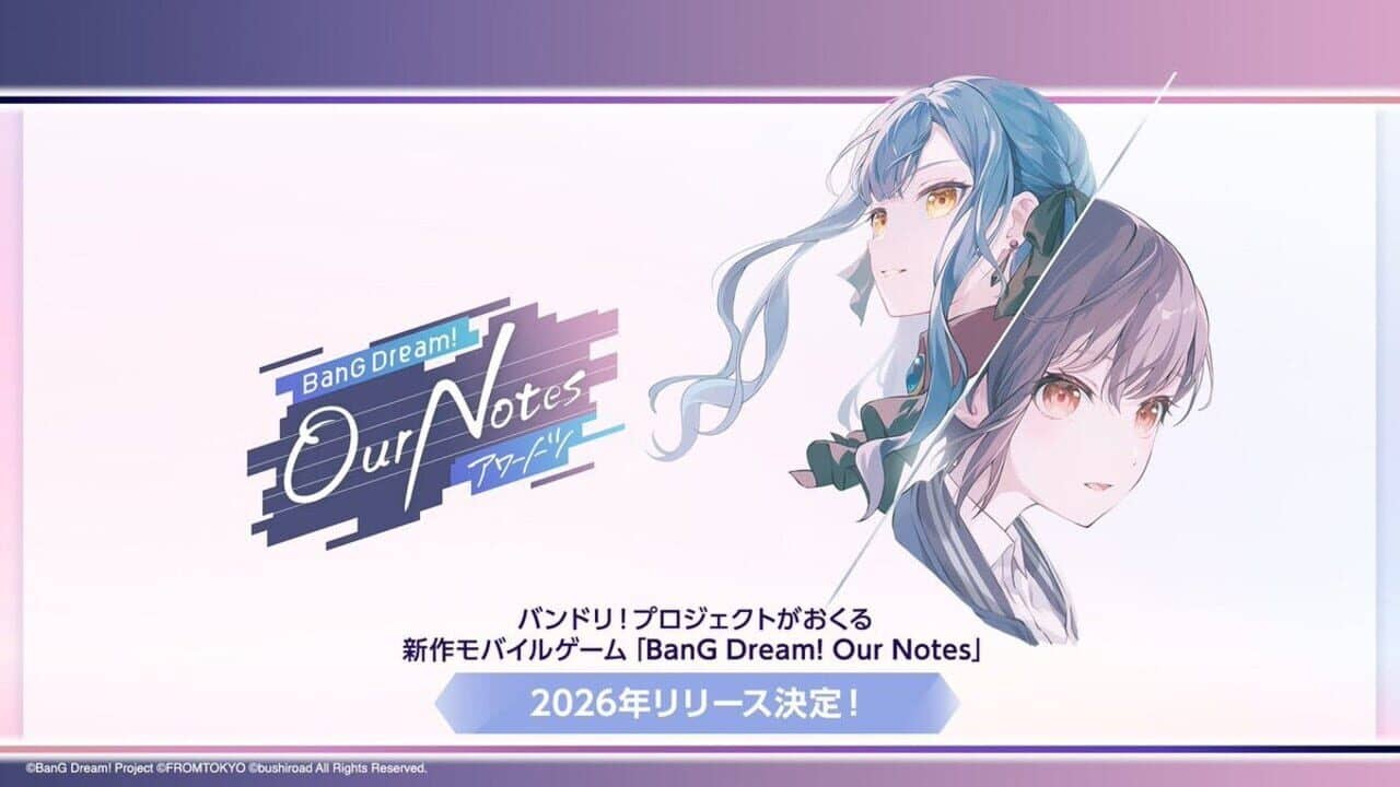 BanG Dream! Our Notes key art