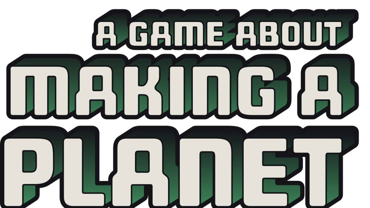 A Game About Making A Planet key art