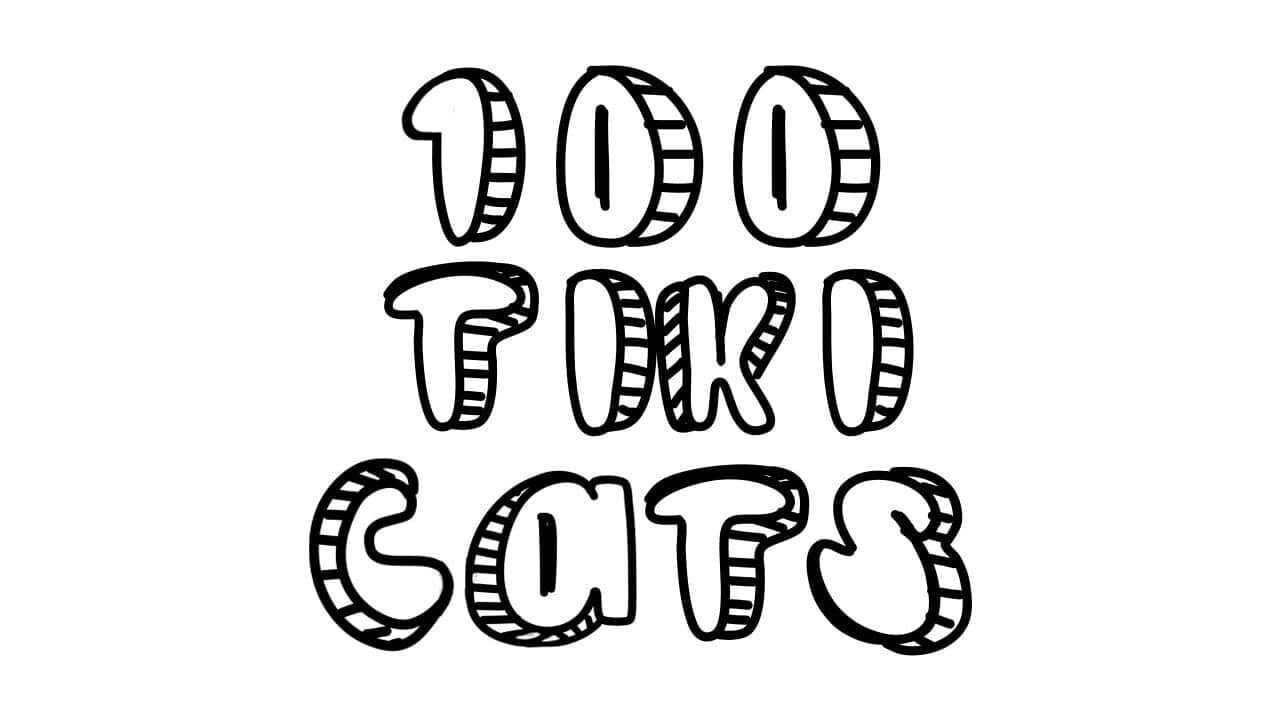 100 Tiki Cats key art