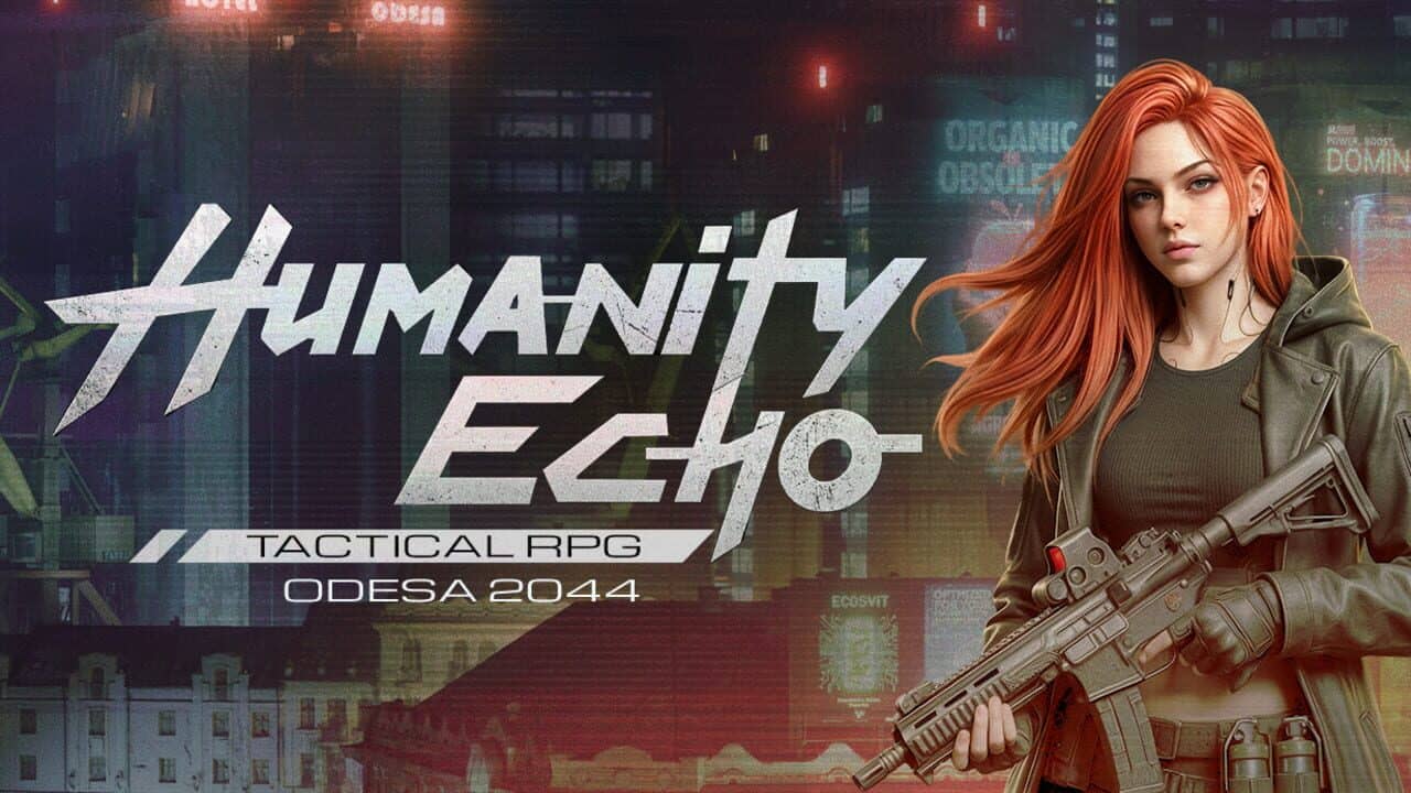 Humanity Echo: Cyberpunk Tactical RPG key art