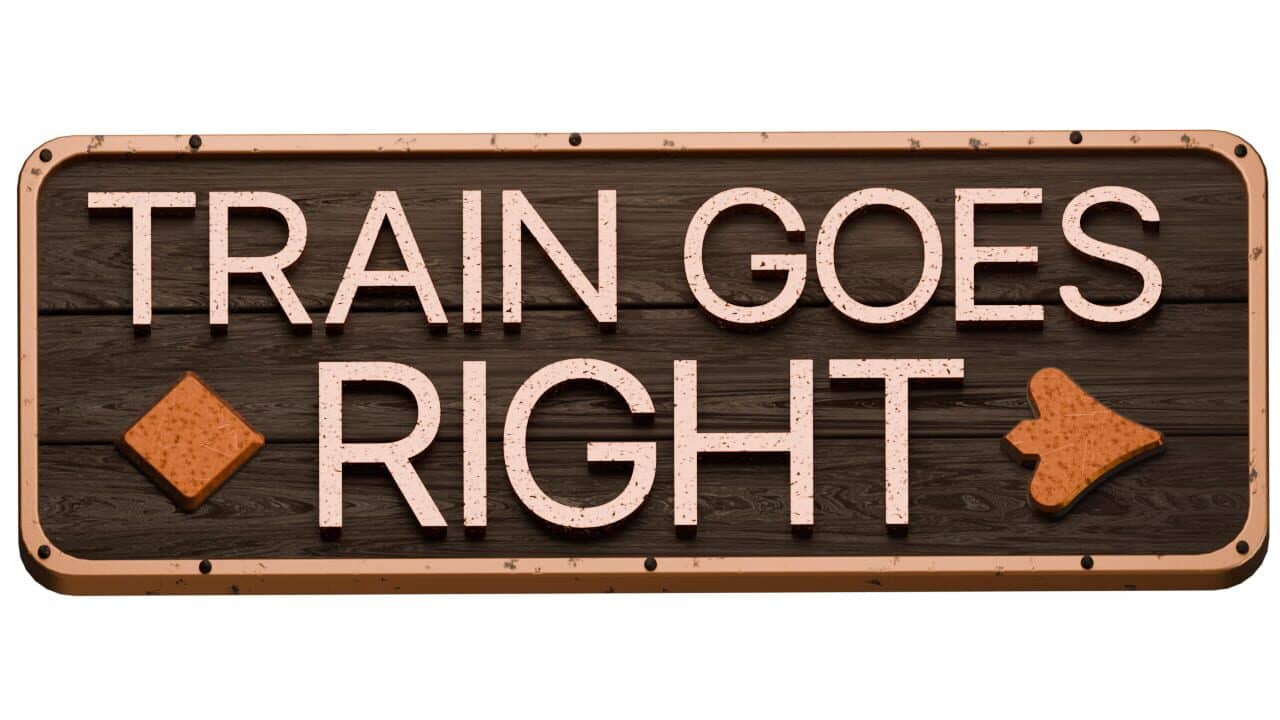 Train Goes Right key art
