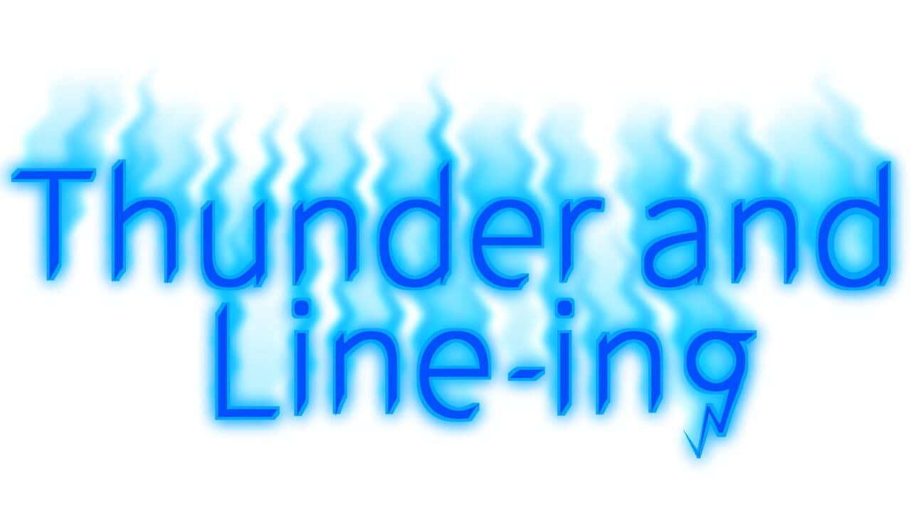 Thunder and Line-ing key art