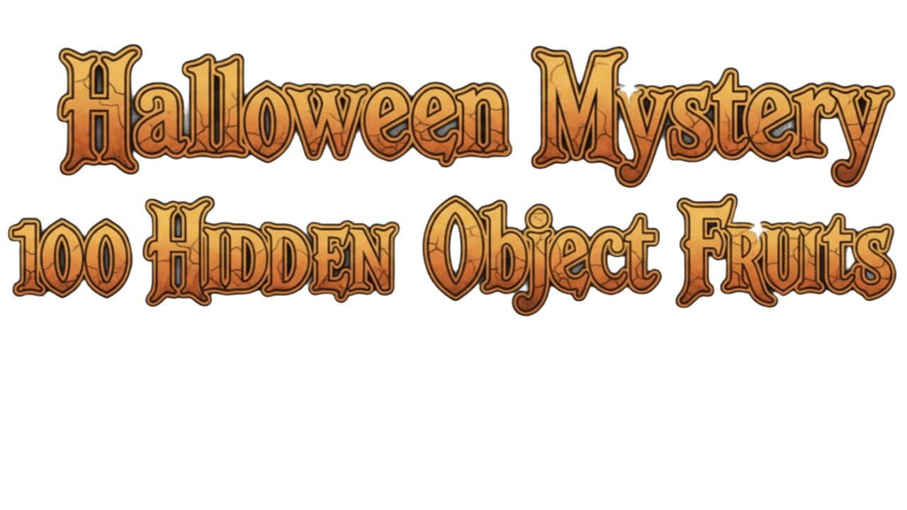Halloween Mystery: 100 Hidden Object Fruits key art