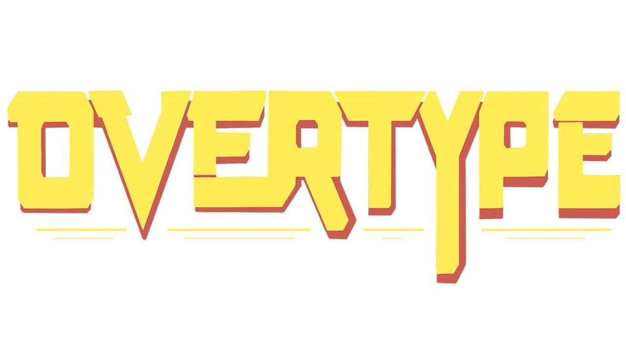 Overtype key art