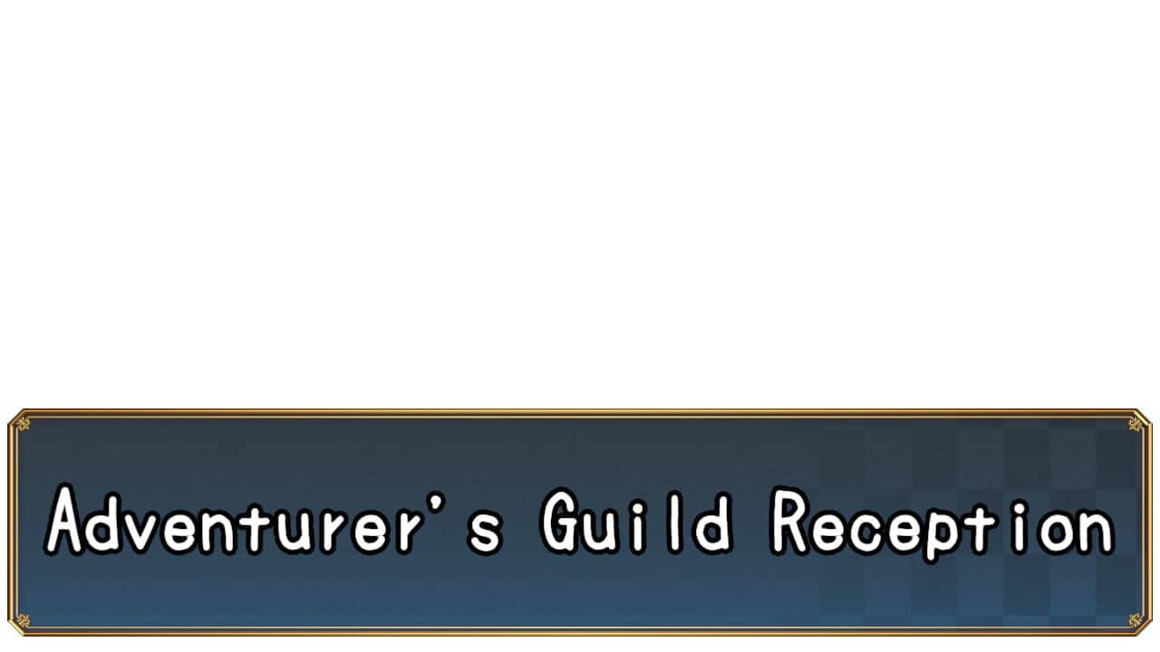 Adventurer's Guild Reception key art