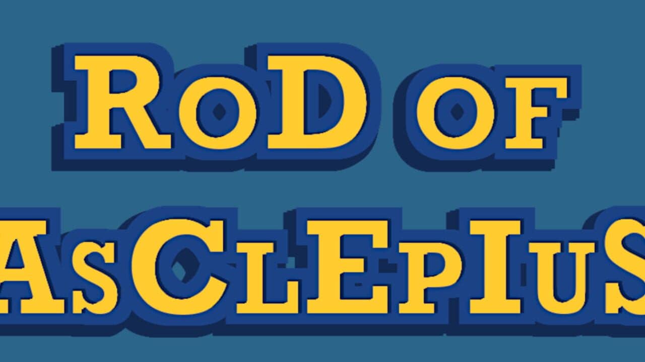Rod of Asclepius key art