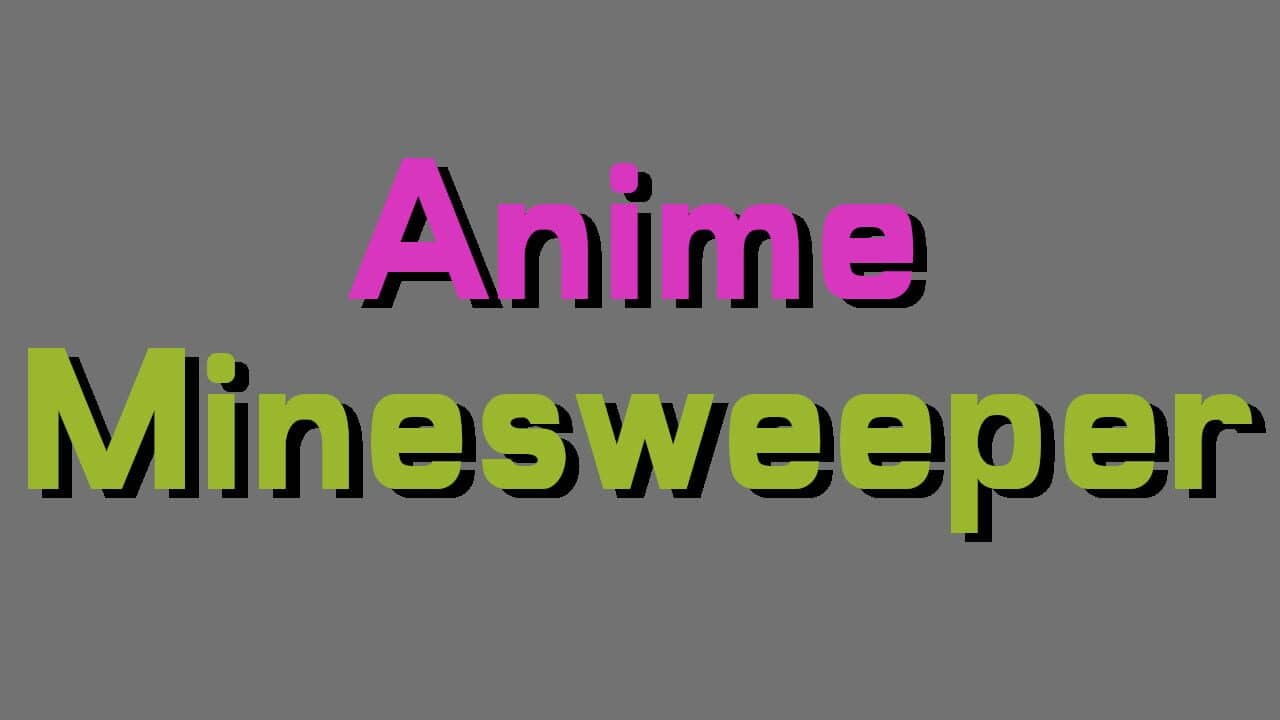 Anime Minesweeper key art