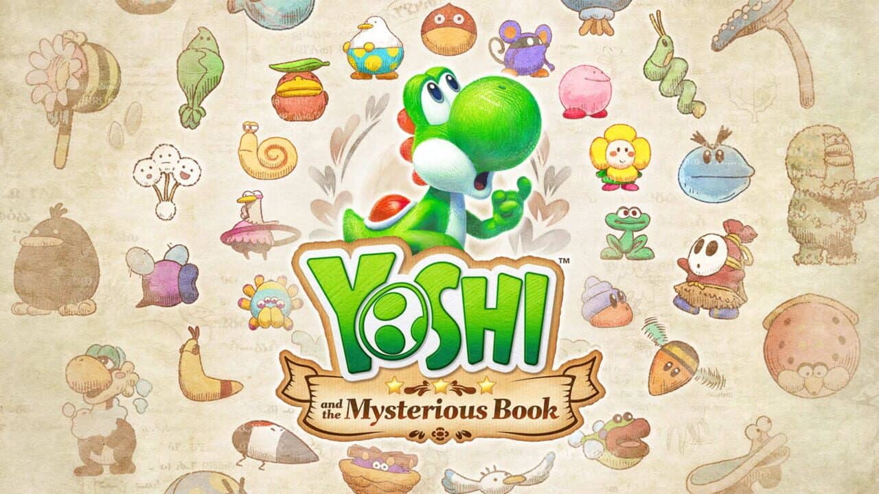 Yoshi and the Mysterious Book key art
