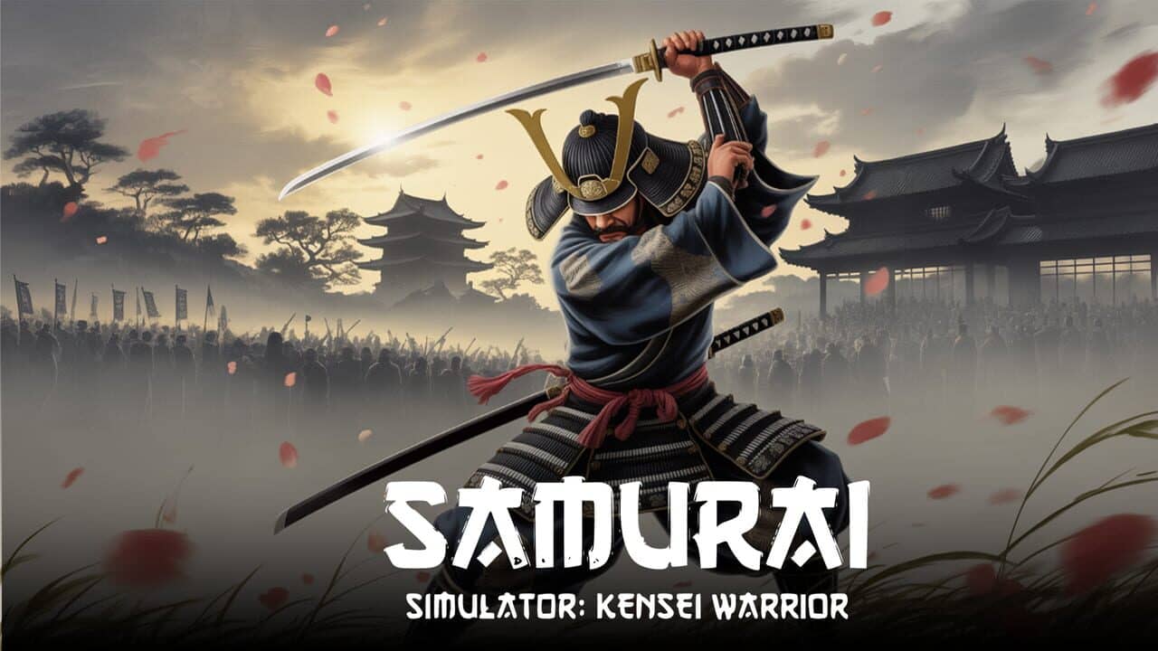 Samurai Simulator: Kensei Warrior key art
