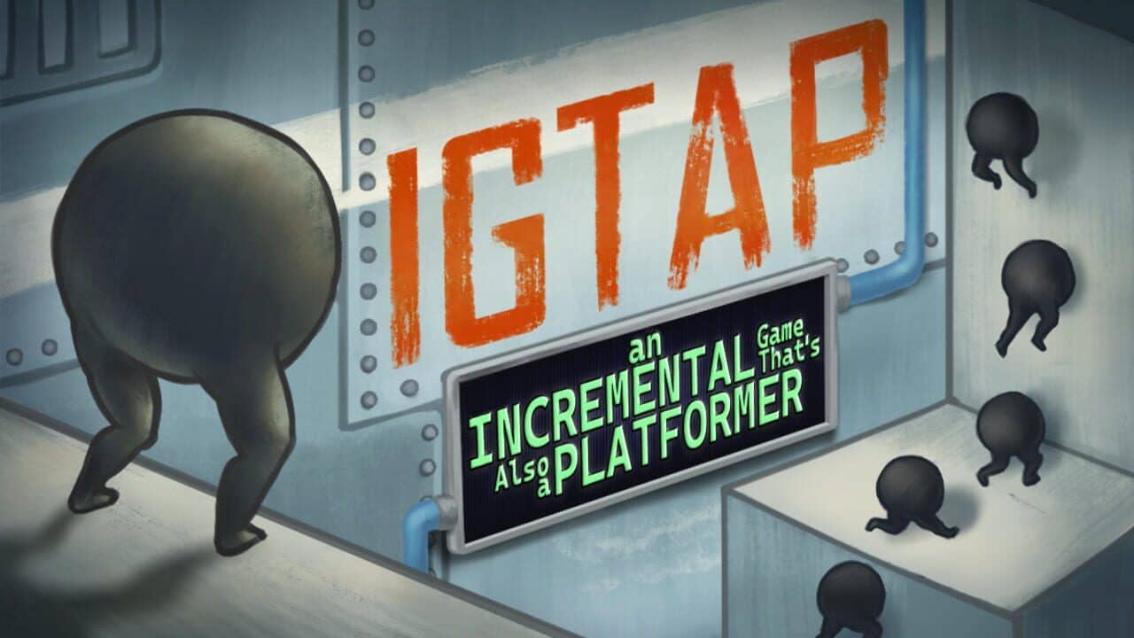 IGTAP: An Incremental Game That's Also a Platformer key art