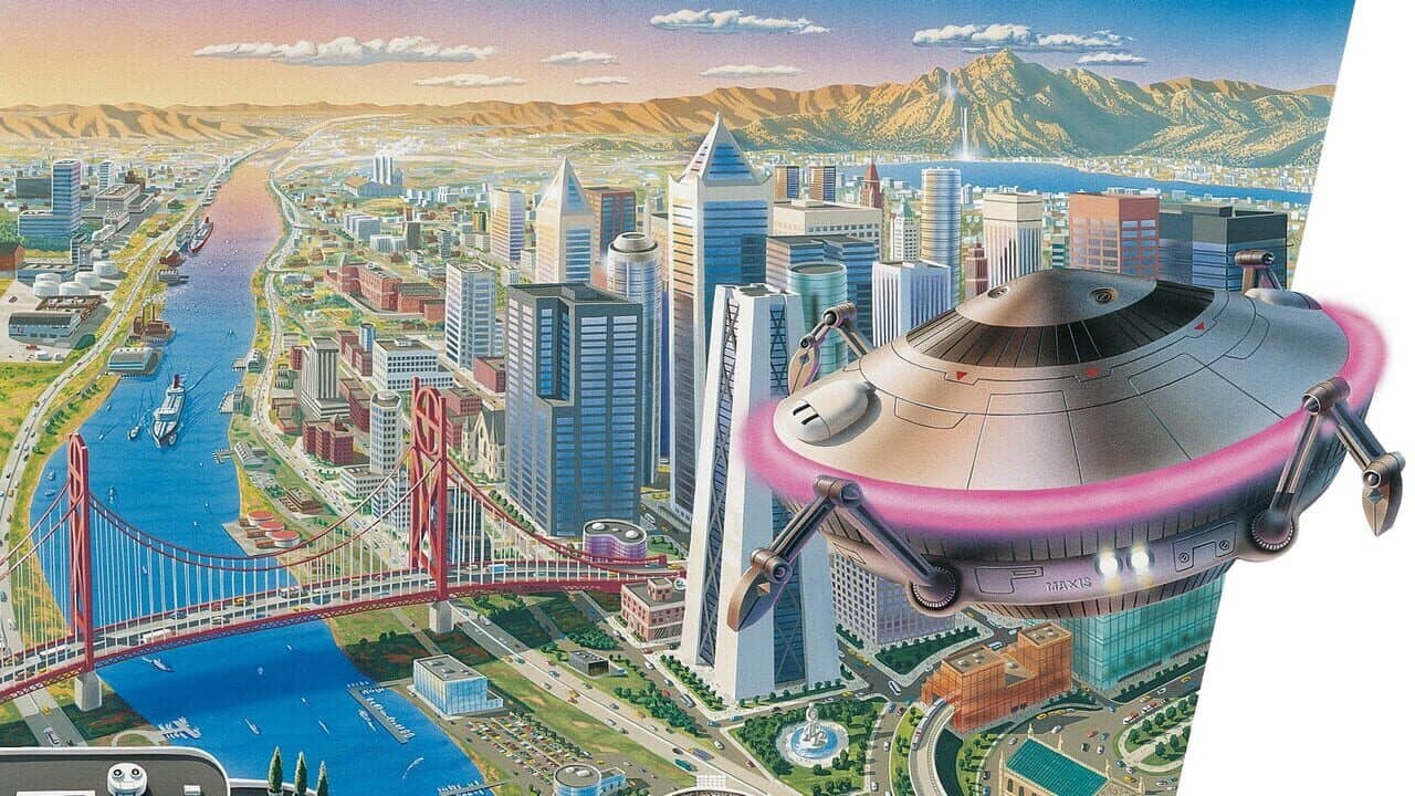 SimCity 2000 key art