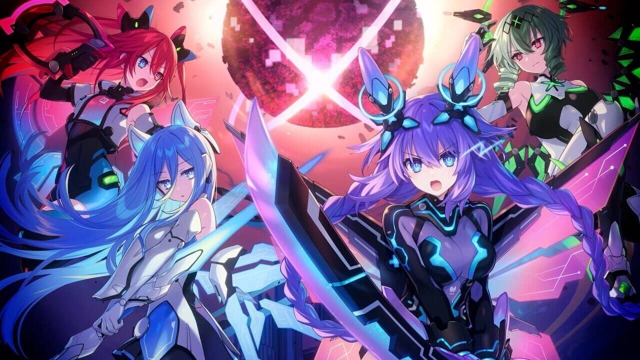Chou Shin Jikuu Geimu Neptune: Unlimited key art