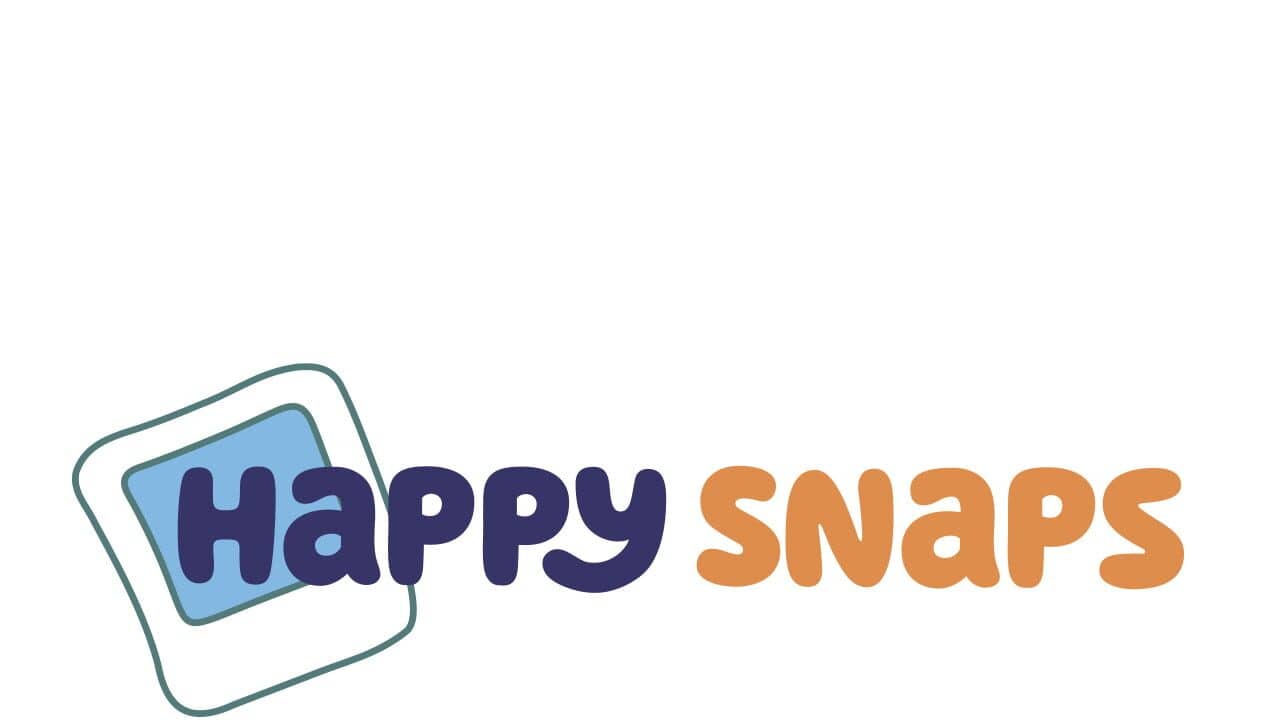 Bluey's Happy Snaps key art