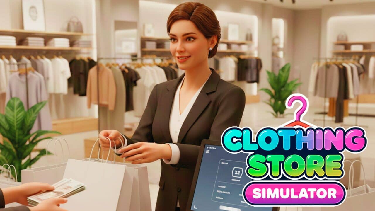 Clothing Store Simulator key art