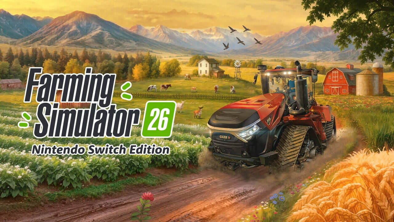 Farming Simulator 26: Nintendo Switch Edition key art