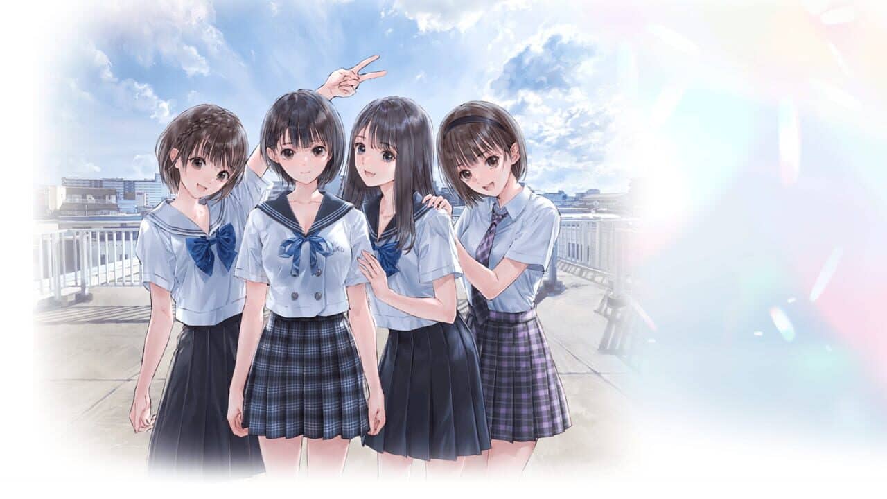 Blue Reflection Quartet key art
