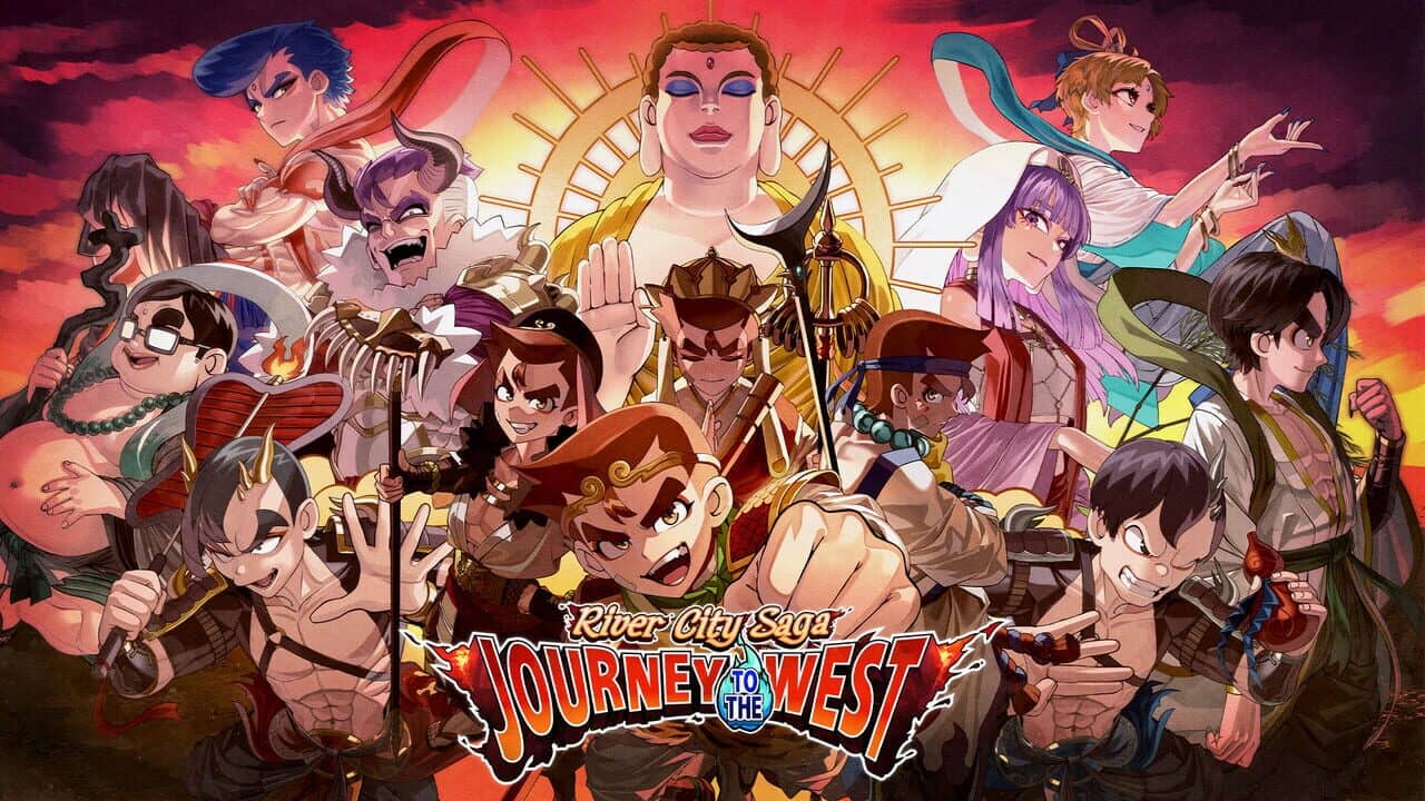 River City Saga: Journey to the West key art