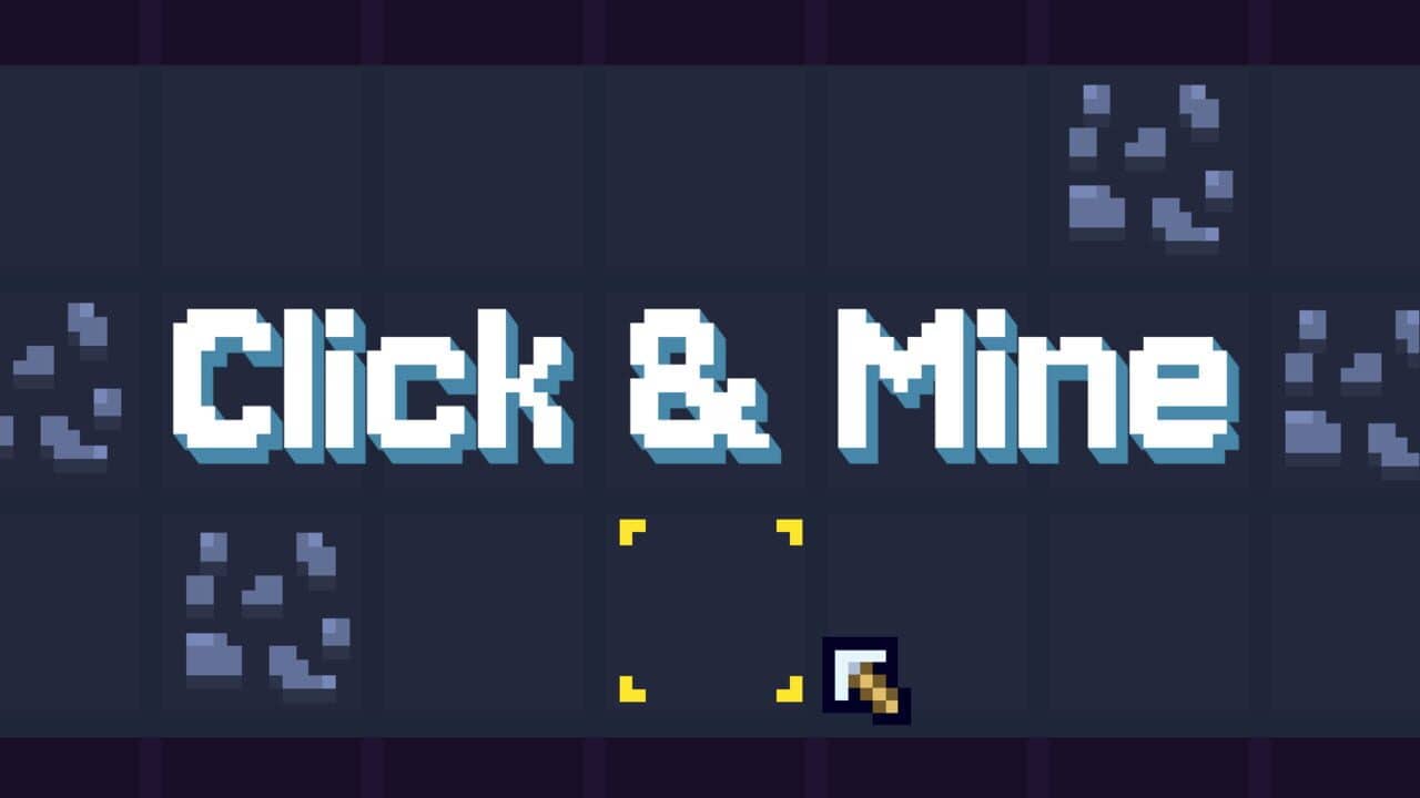 Click & Mine key art