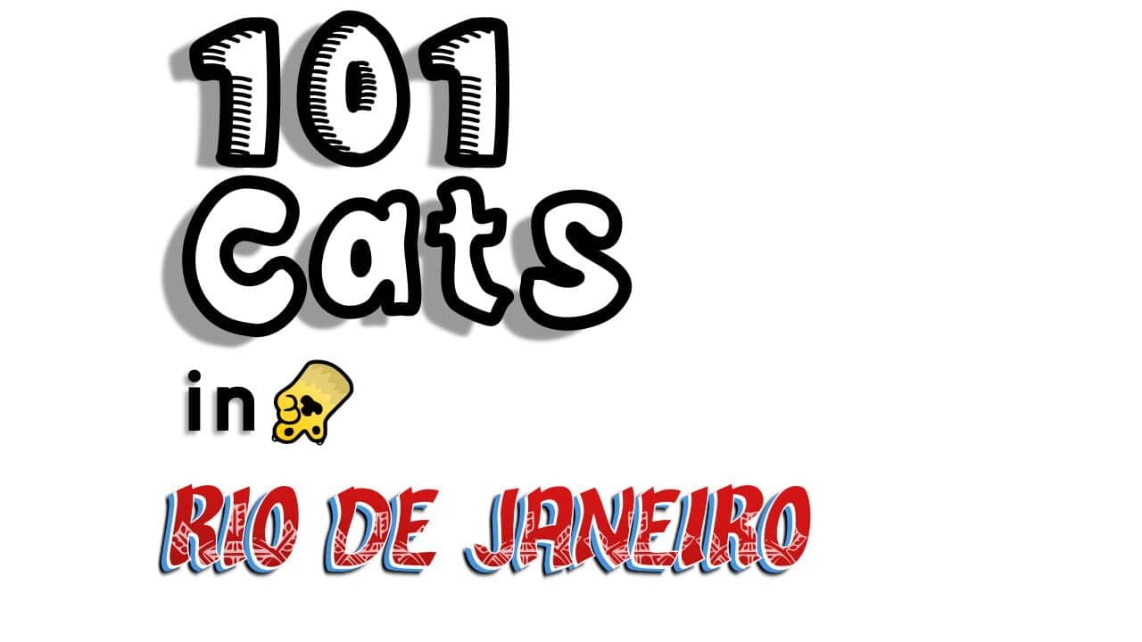 101 Cats in Rio de Janeiro key art