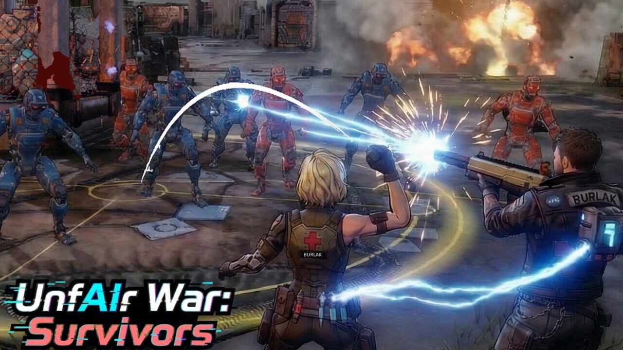 Unfair War: Survivors key art