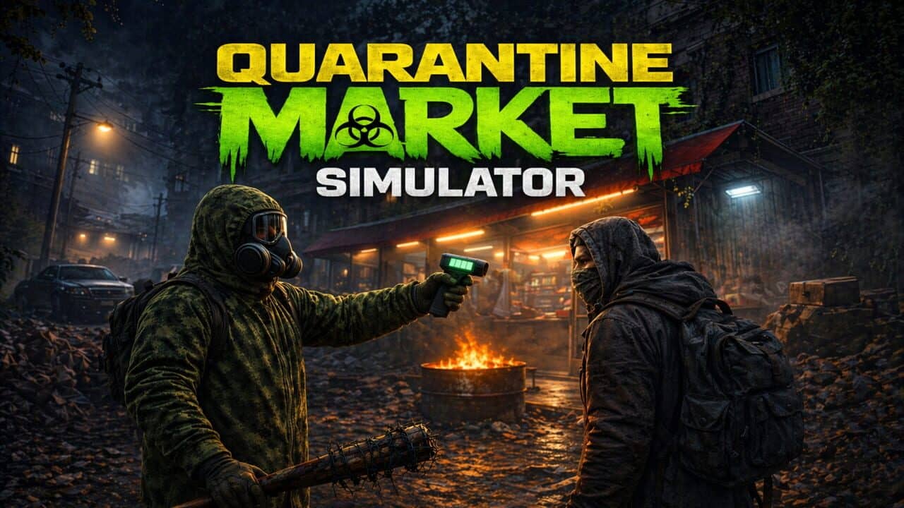 Quarantine Market Simulator key art