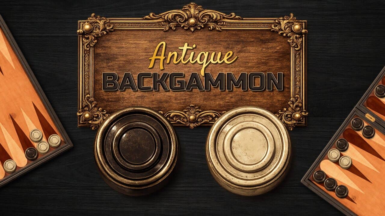 Antique Backgammon key art