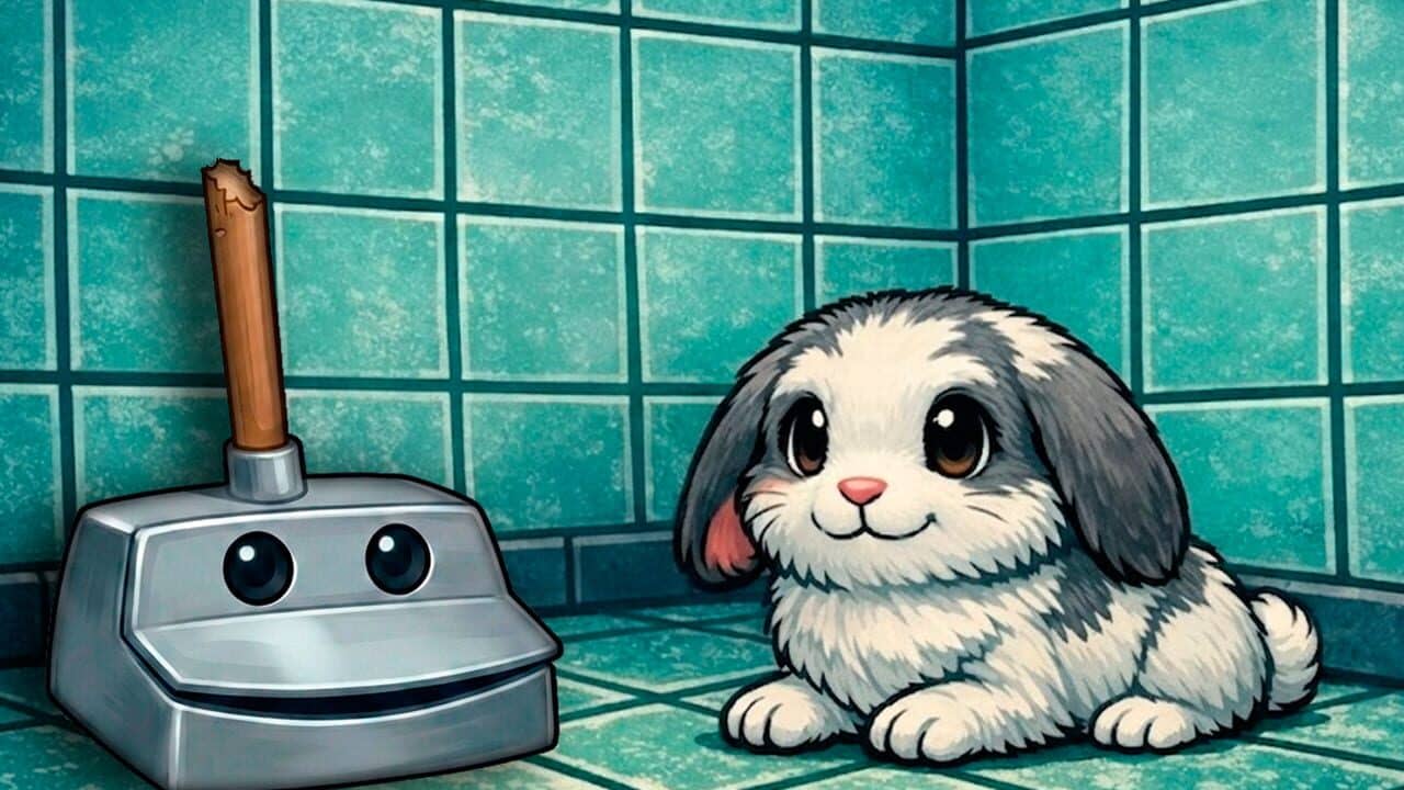 Conejito Cagón key art