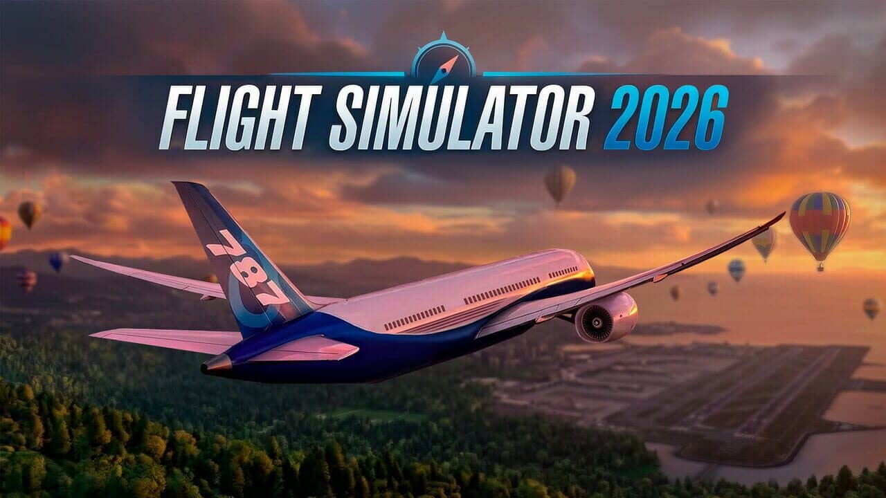 Flight Simulator 2026 key art