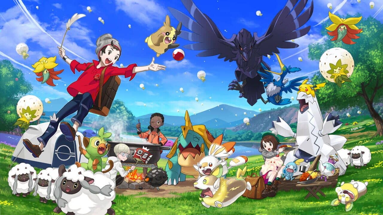 Pokémon Sword key art