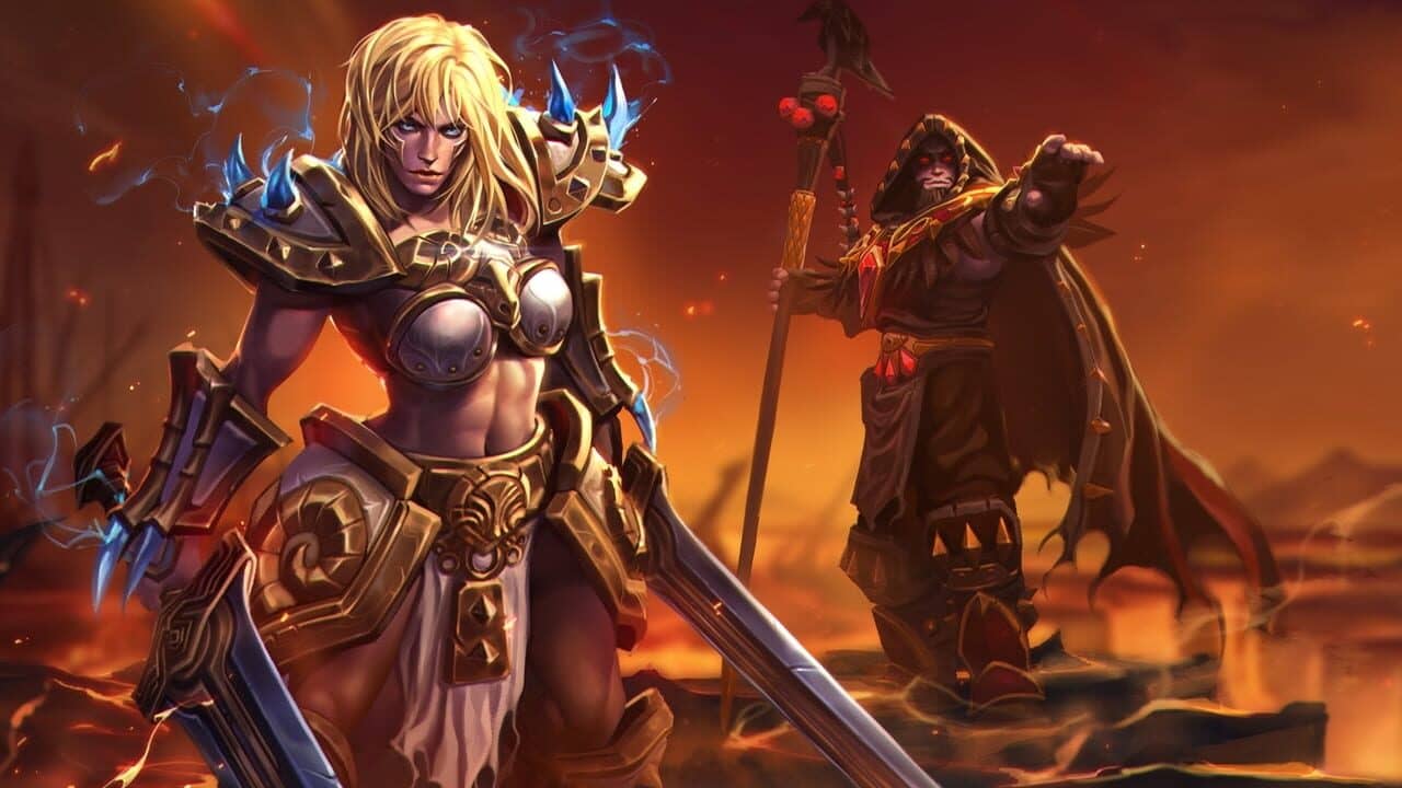 Heroes of the Storm key art
