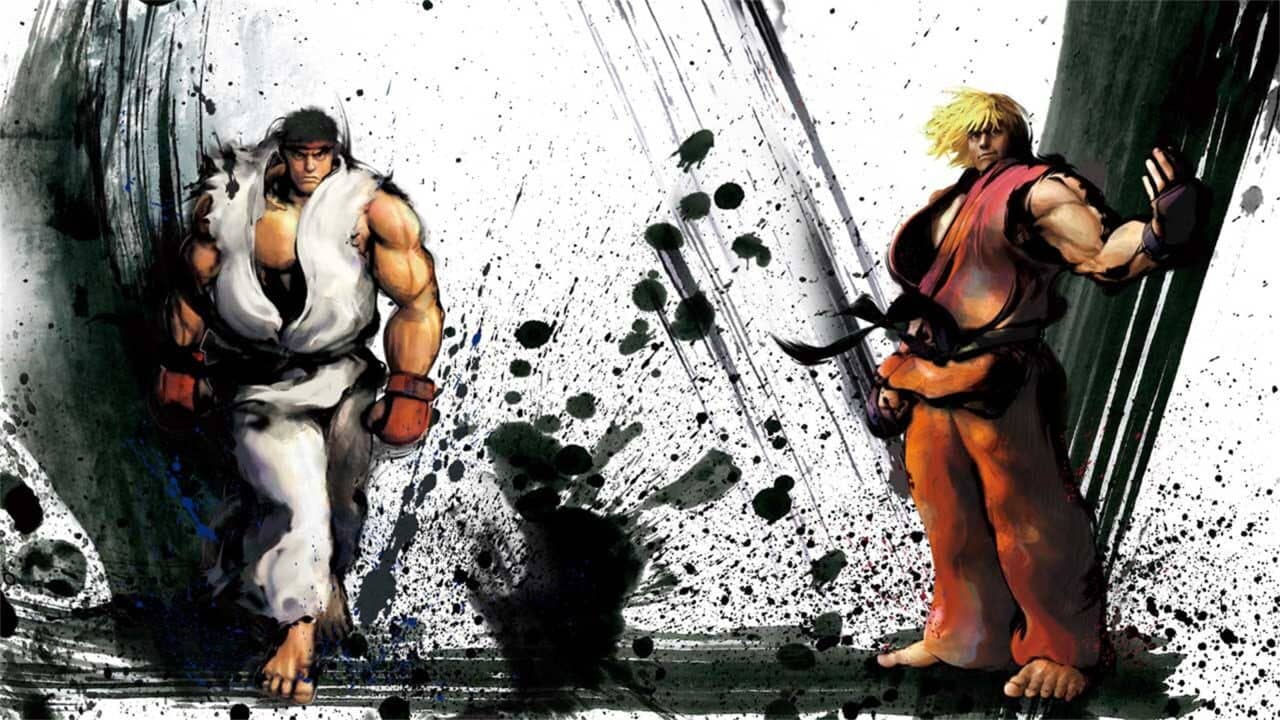 Street Fighter IV key art