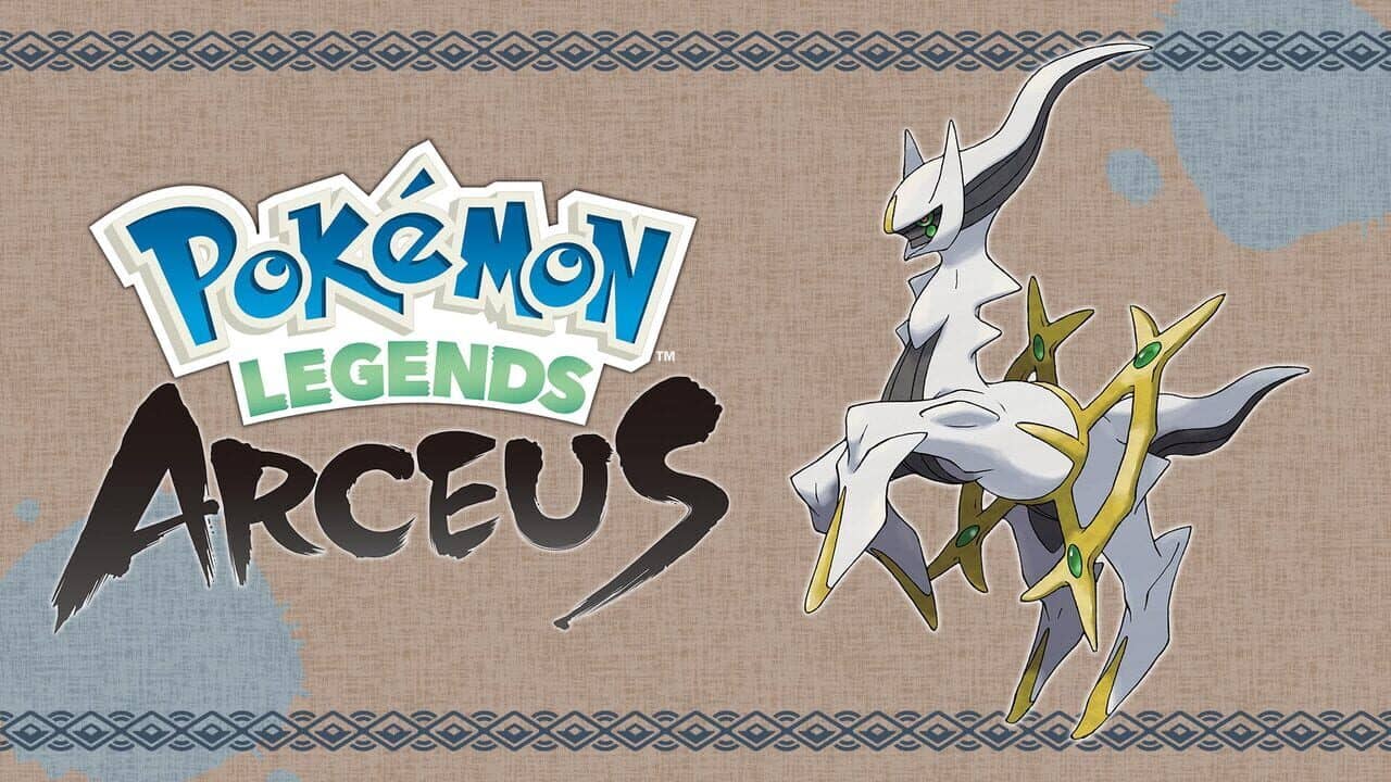 Pokémon Legends: Arceus key art