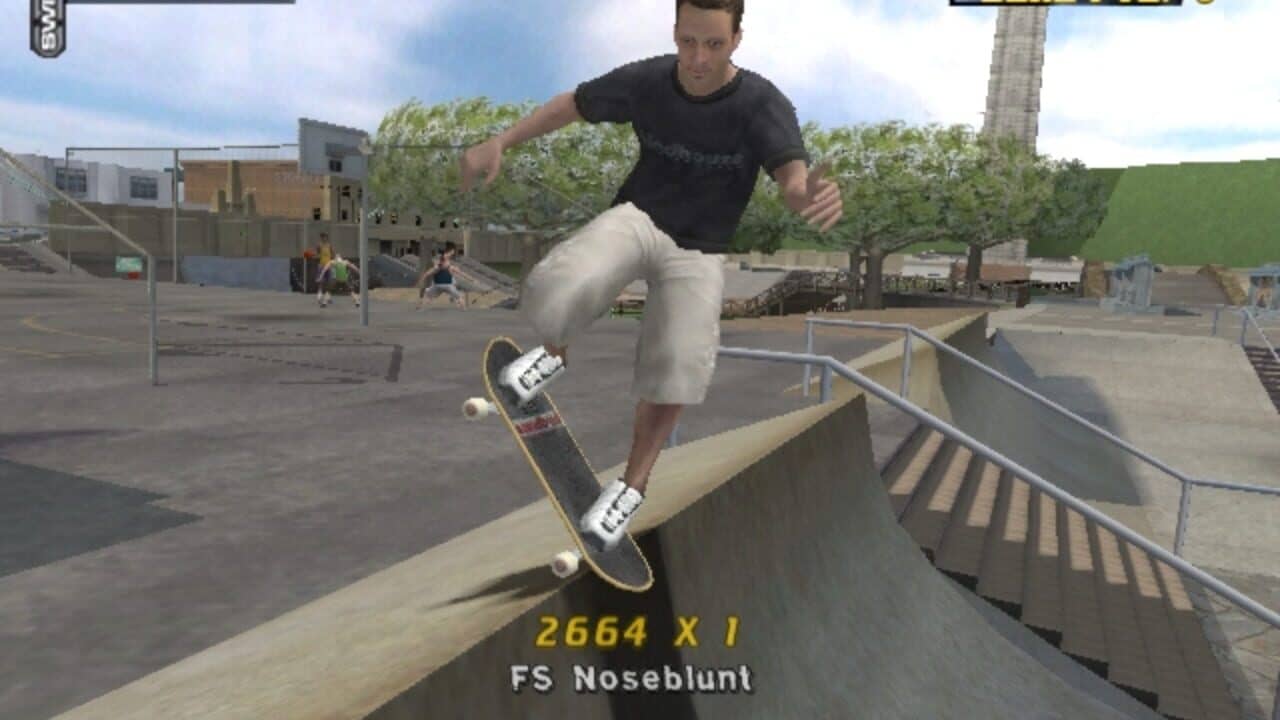 Tony Hawk's Pro Skater 4 key art