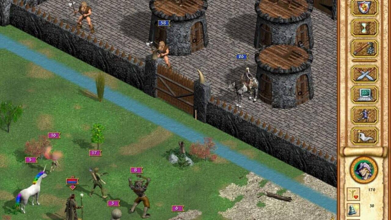 Heroes of Might and Magic IV key art