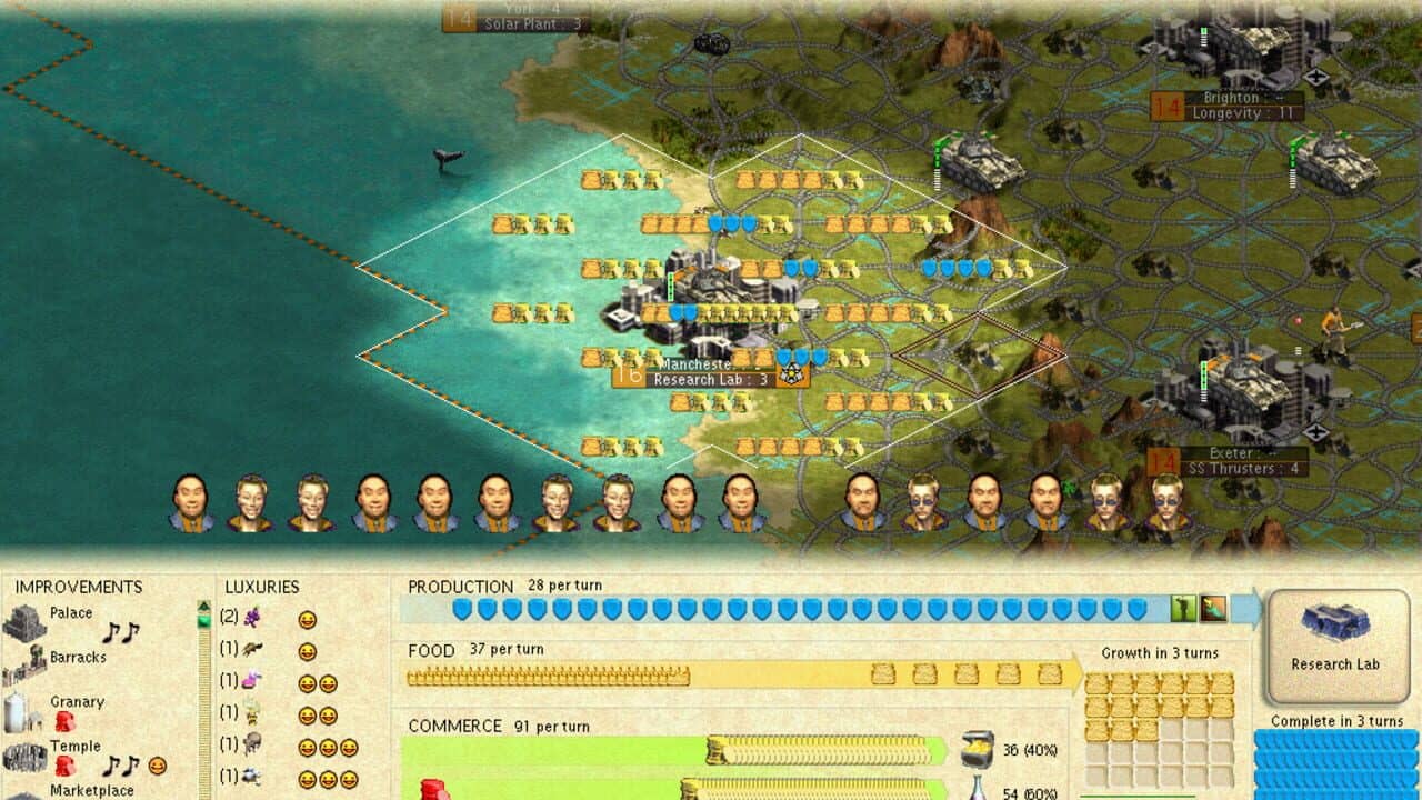 Sid Meier's Civilization III key art