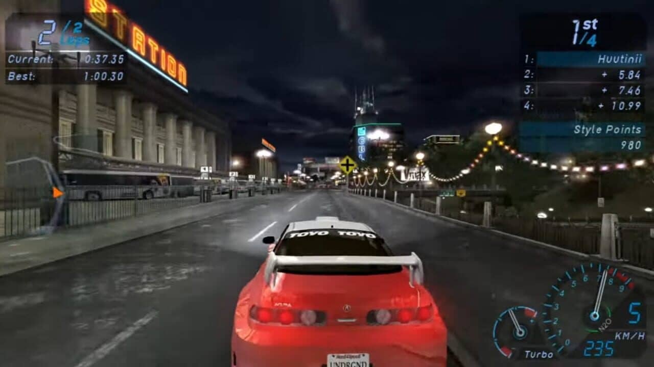 Need for Speed: Underground key art