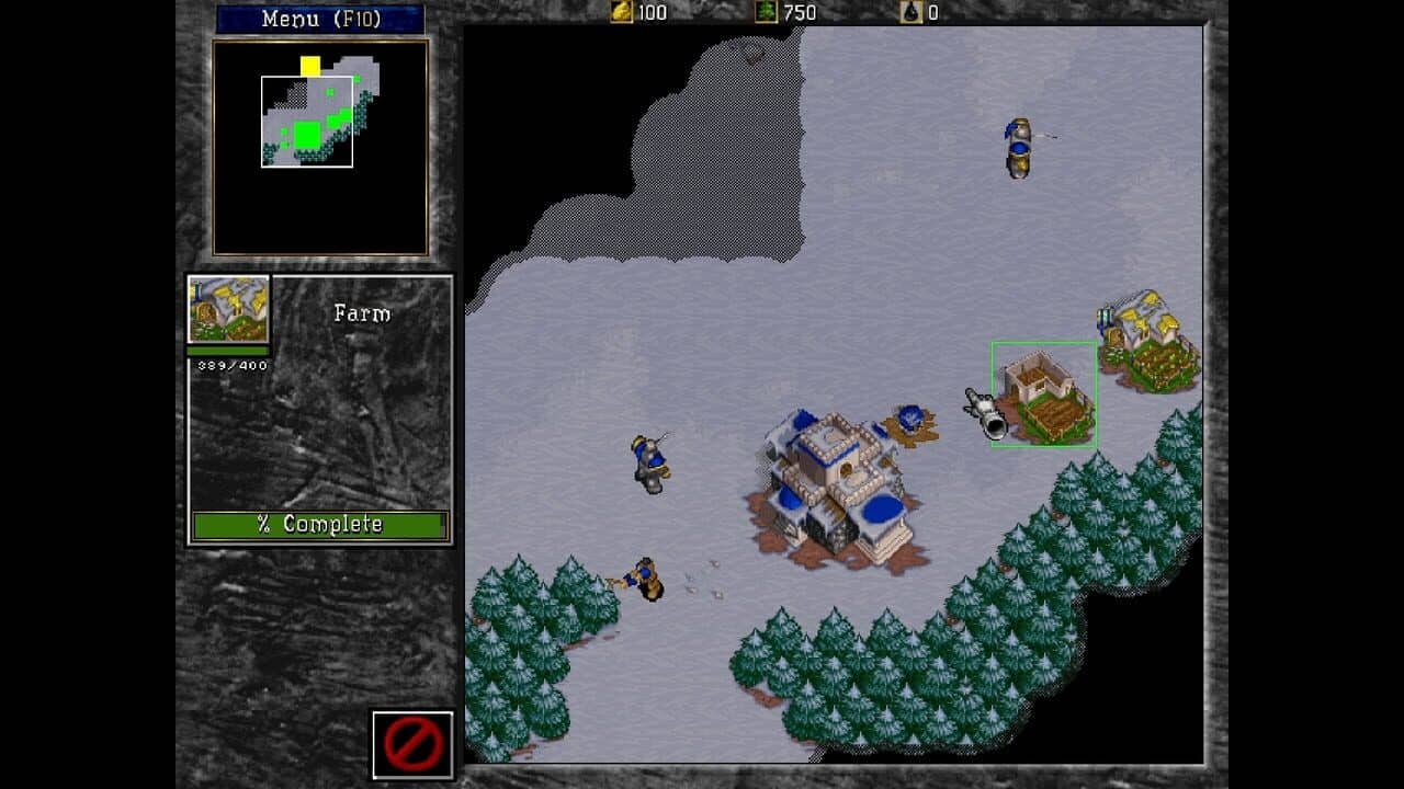 Warcraft II: Tides of Darkness key art