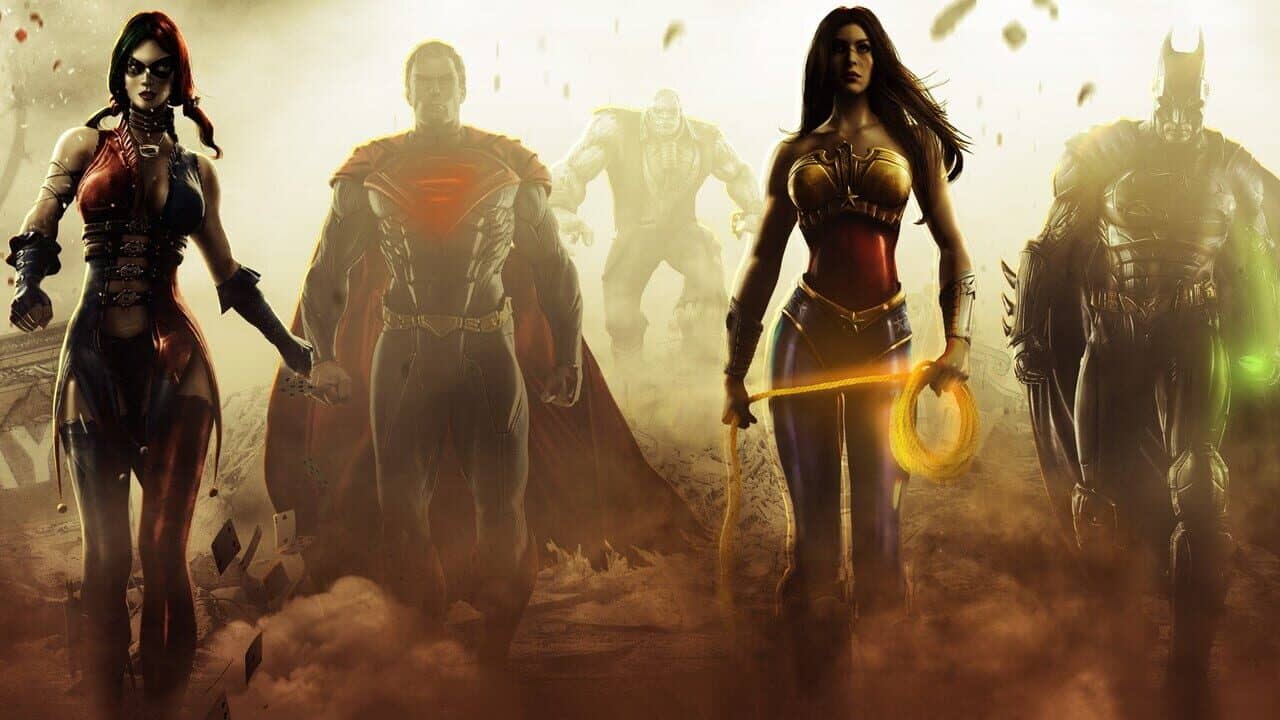 Injustice: Gods Among Us key art
